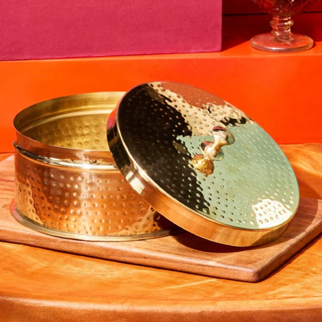 Brass Tifin Container
